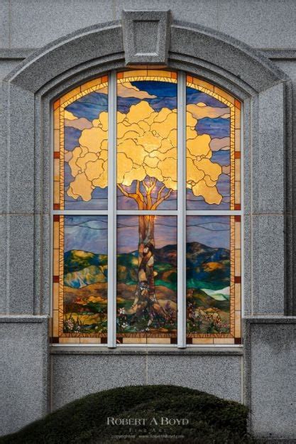 San Antonio Temple Art Glass. Robert A. Boyd Fine Art and LDS Temples