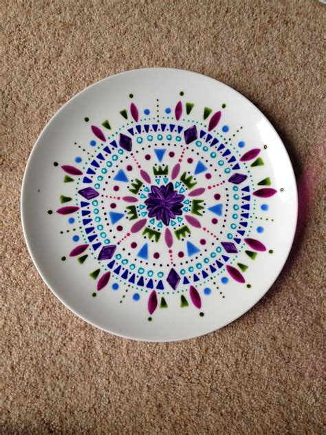 Hand painted plates More Painted Ceramic Plates, Hand Painted Ceramics, Ceramic Pottery, Ceramic ...