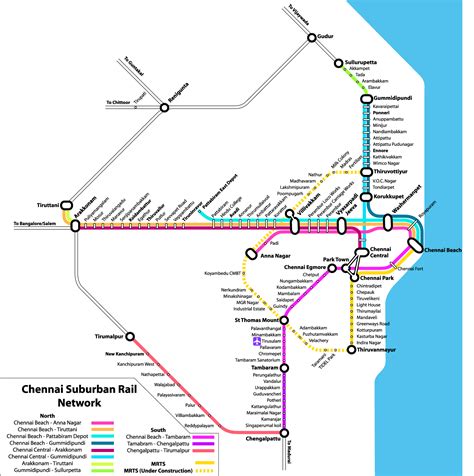 Train Routes ~ Chennai Info