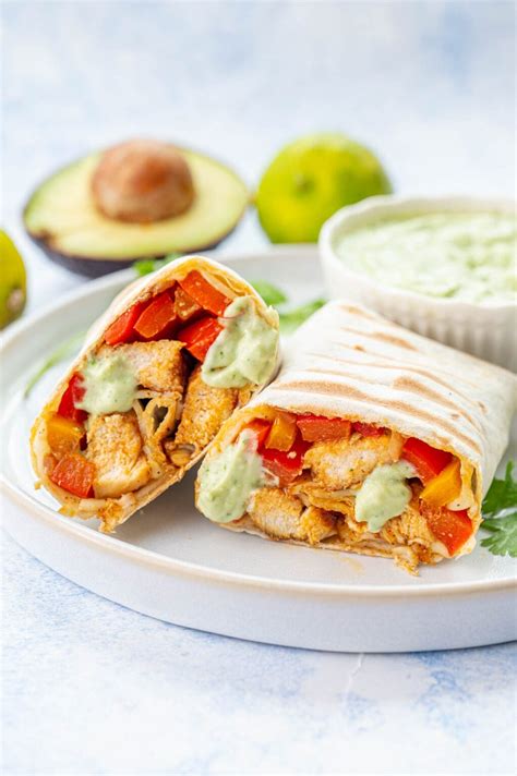 Chicken Fajita Wraps - Everyday Delicious