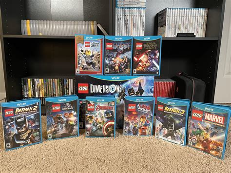 At last I have all the LEGO games for the Wii U. : r/wiiu