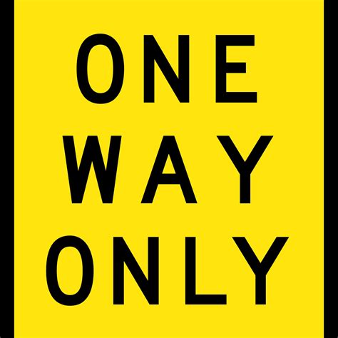 One Way Only | Multi Message Signs | USS