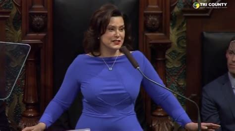 Whitmer criticizes station's TV story on her dress, body. (WWMT/File)