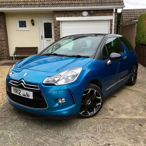 BLUE CITROEN DS3 2012 1.6 DSTYLE PLUS -Petrol 3 Door Hatchback- LOW MILEAGE | in Scunthorpe ...