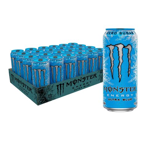 Monster Energy Ultra Blue, Sugar Free Energy Drink 16 Ounce - Pack of – AERii