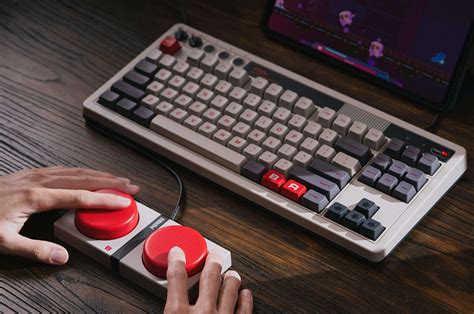 8BitDo lança teclado com visual inspirado no NES