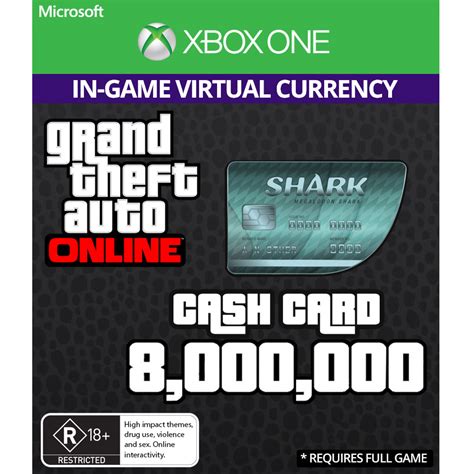 Grand Theft Auto Online - Megalodon Shark 8,000,000 Cash Card - Xbox One - EB Games Australia