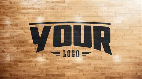 Basketball Court Logo Mockup | Behance