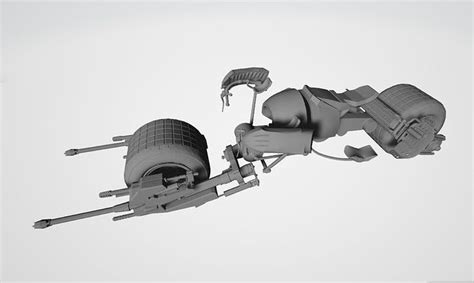 Batpod The Dark Knight 3D model 3D model | CGTrader