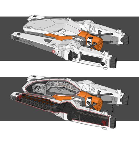 ArtStation - Small Spaceship