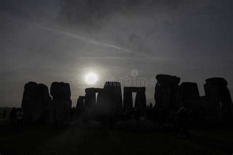 The Cromlech of Stonehenge Winter Solstice Stock Image - Image of neolithic, heritage: 171551265