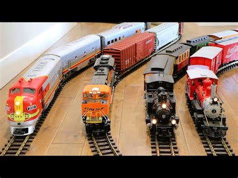 Big Model Trains Take Over The House For This Model Train Video - YouTube