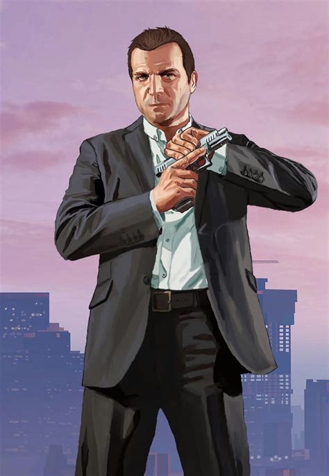 GTA 5 MICHAEL | Grand theft auto, Grand theft auto artwork, Grand theft ...