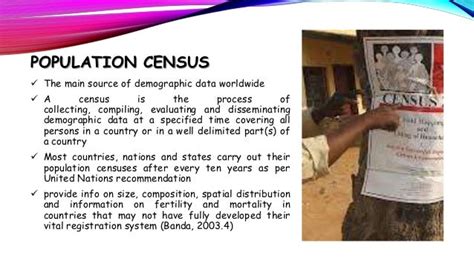 Sources of demographic data