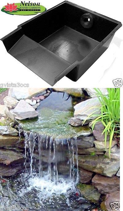 Homemade Diy Pond Waterfall Spillway - 15 Backyard Waterfalls To Try To Diy / Pondbuilder pb1359 ...