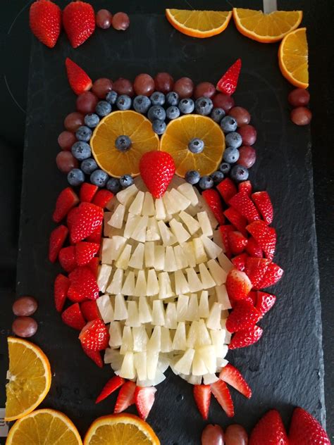 Easy Food Art, Food Art For Kids, Creative Food Art, Desserts Aux Fruits, Fruit Dishes, Fruit ...