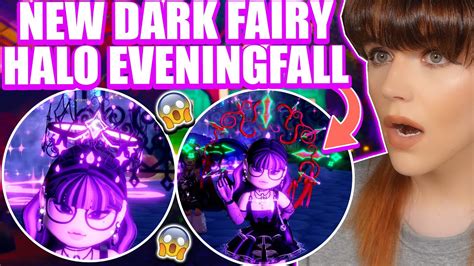 Brand New DARK FAIRY HALO 2023 Showcase! 🏰 Royale High EVENINGFALL Halloween Halo! 🎃 - YouTube