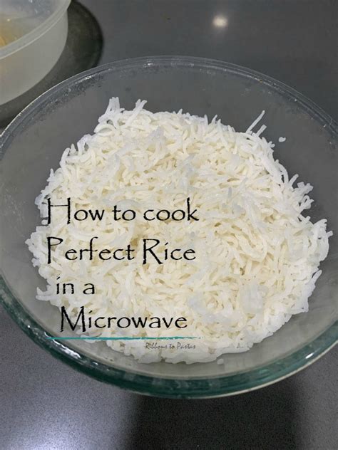 How To Cook Rice In A Microwave Cooker - Tomorrowfall9