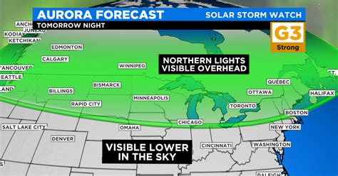 MN Weather: Northern Lights Could Be Visible Overhead For Most Of State ...