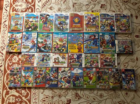 My Mario Game Collection by NurseVictoriaFTW on DeviantArt