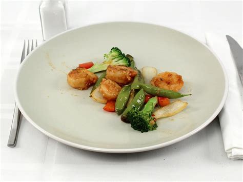 Calories in 113 grams of Panda Express Shrimp Stir Fry.