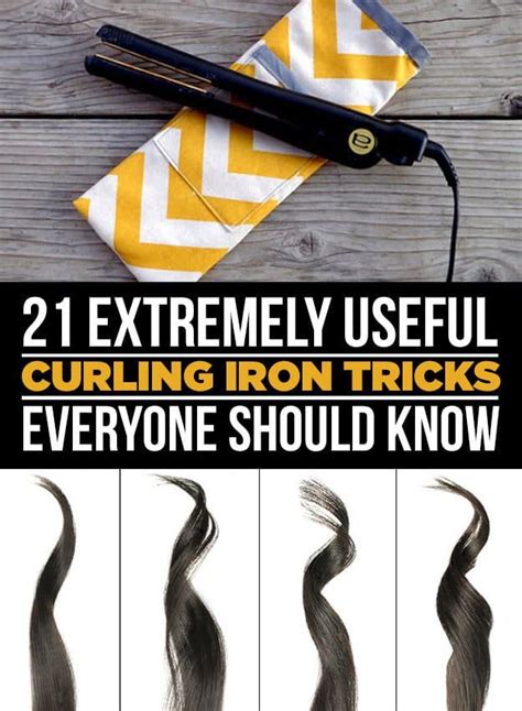 21 Extremely Useful Curling Iron Tricks Everyone Should Know | How to curl your hair, Thin hair ...