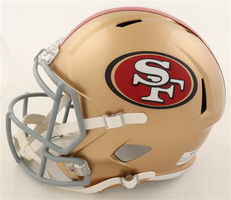 Brock Purdy Signed 49ers Full-Size Speed Helmet (Beckett) | Pristine Auction