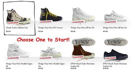 Design Your Own Converse - Design, Customize, and Make Your Own Shoes Online