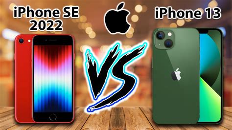 iPhone SE 2022 VS iPhone 13 - Specs Review Comparison! - YouTube