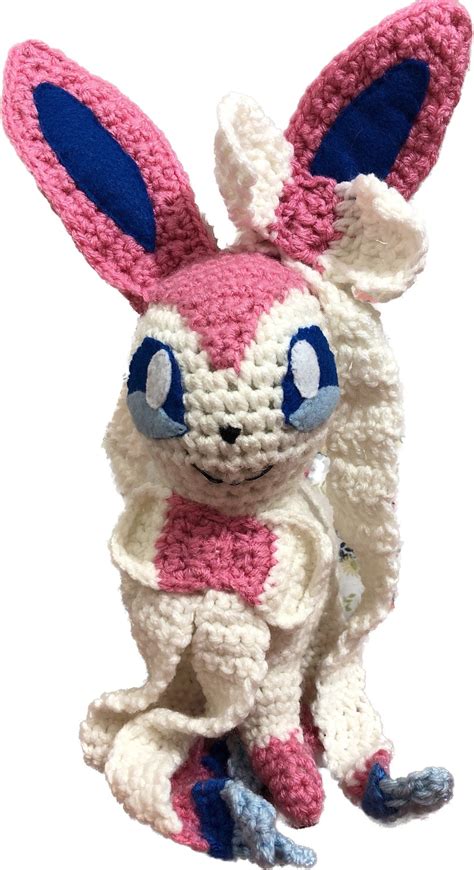 Sylveon Plushie - Etsy