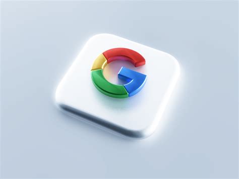 Google 3D Icon by Anastasia Marinicheva for Neentech on Dribbble