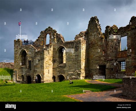 Tutbury Castle in Staffordshire England UK a part ruined grade 1 Stock Photo, Royalty Free Image ...