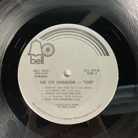 The 5th Dimension Live 1971 vintage vinyl record 2x LP | Etsy