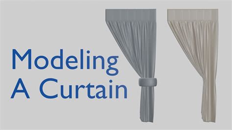 How To Make A Curtain In Blender - YouTube