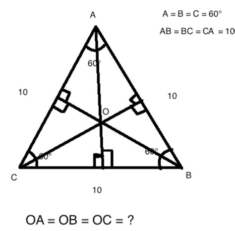 geometry - Equilateral triangle height problem - Mathematics Stack Exchange