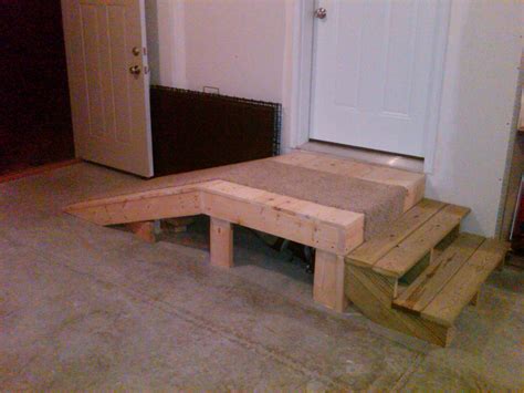 build a ramp in a garage - Google Search Garage Steps, Diy Garage ...