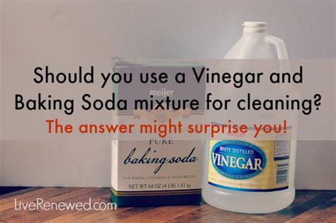 Is a Vinegar and Baking Soda Mixture Effective for Cleaning?