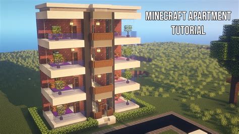 Minecraft | Modern Apartman Yapımı - YouTube