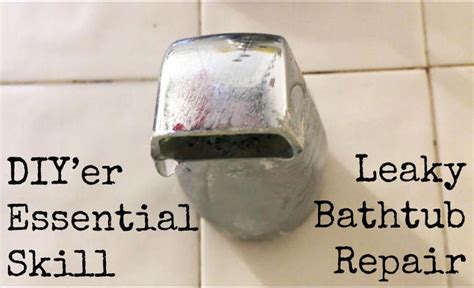 DIY Leaking Tub Repair - Lazy Guy DIY