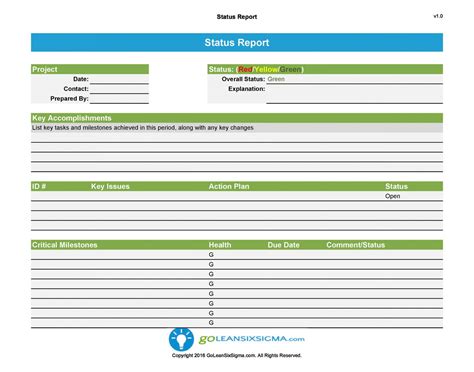 Project Status Update Powerpoint Template