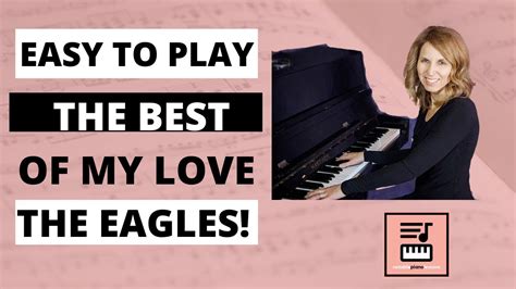 The Best of My Love By the Eagles Easy Chord Piano tutorial - YouTube