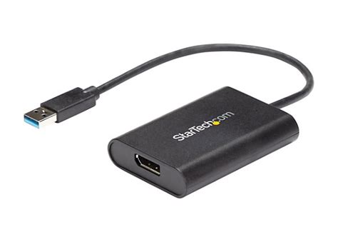 StarTech.com USB 3.0 to DisplayPort Adapter 4K 30Hz External Graphics ...