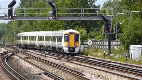 Southeastern Class 375 (375623) Arriving at Headcorn - YouTube