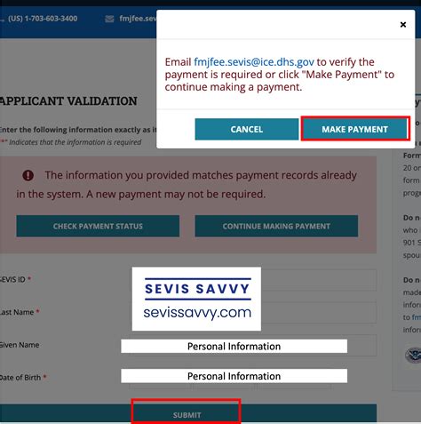 How to change the SEVIS fee payment method - SEVIS SAVVY