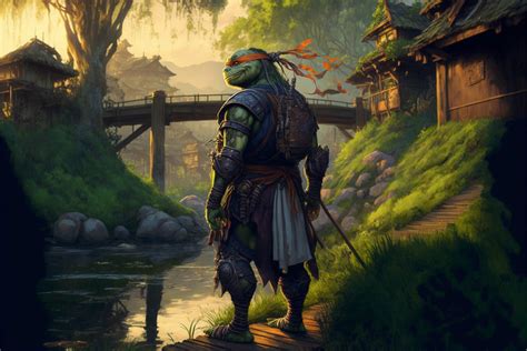 The Last Ronin Michelangelo by serbiandude on DeviantArt