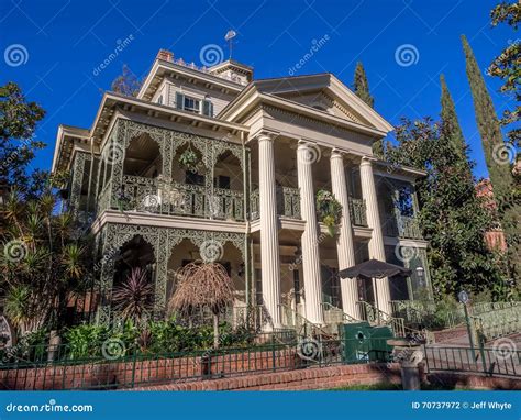 Haunted Mansion Ride At Disneyland Park Editorial Photography - Image ...