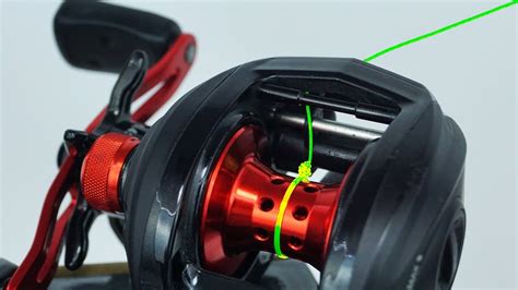 Fishing Knot/How To Spool A Baitcaster Reel - YouTube