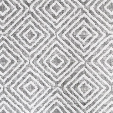 An upholstery diamond patterned fabric in grey. This fabric is very durable and is perfect for ...