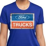Ladies Ford Shirt Ford Trucks Logo Organic Tee T-Shirt - Ford Trucks Logo Ladies Shirts