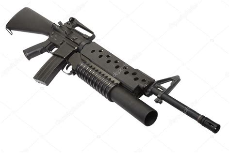 Original Vietnam War Colt M16A1 Display Gun With M203 40mm, 44% OFF